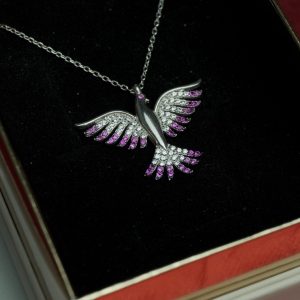 Phoenix Sterling Silver 925 - Pink Color