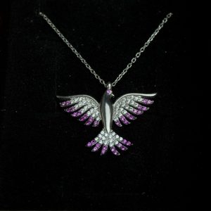 Phoenix Sterling Silver 925 - Pink Color