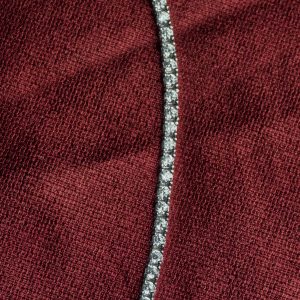 Tennis Bracelet Sterling Silver Waterway Bracelet - Silver