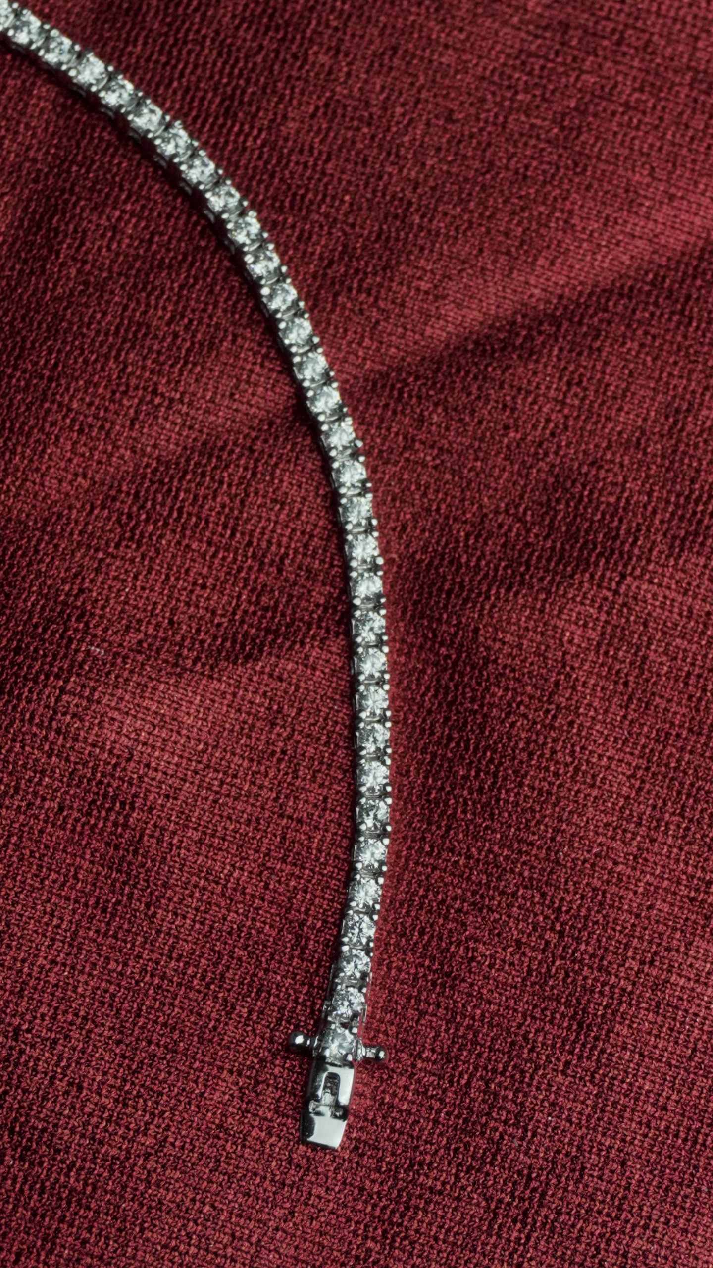 Tennis Bracelet Sterling Silver Waterway Bracelet - Silver