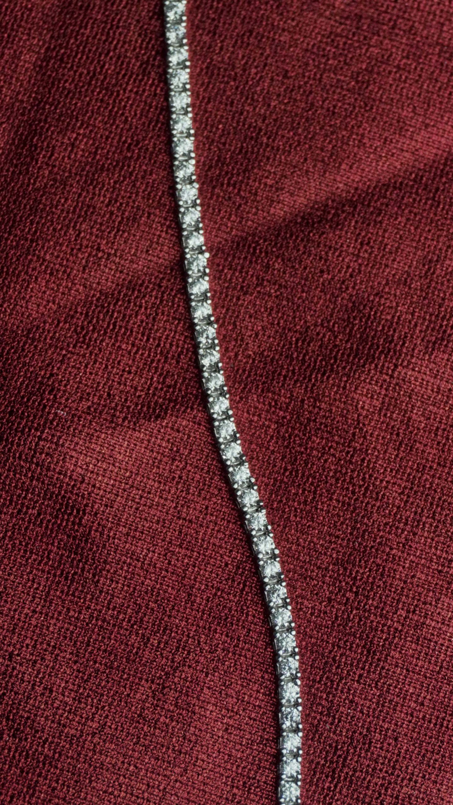 Tennis Bracelet Sterling Silver Waterway Bracelet - Silver