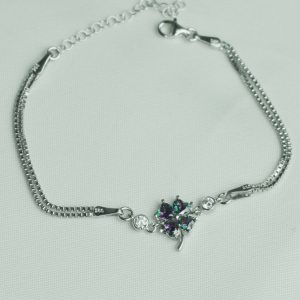 Mystical Clover Bracelet Silver