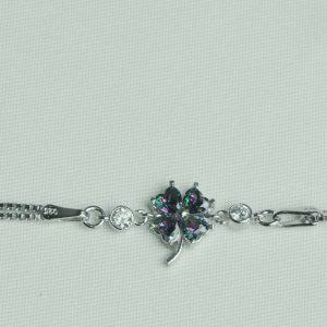 Mystical Clover Bracelet Silver Mystical Clover Bracelet Silver